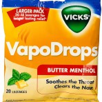 Vicks Vapodrops Butter Menthol