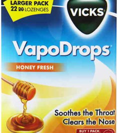 Vicks Vapodrops Honey Fresh